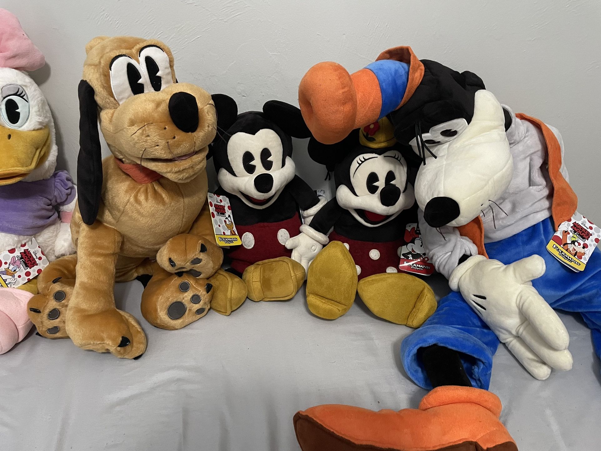 Folkmanis Disney Mickey And Friends Puppets