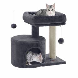 Feandrea Cat Tower with Sisal-Covered Scratching Post Pct50gs