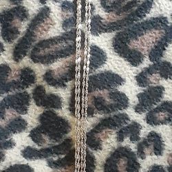 Simply Noelle 30" Gold Tone Double Strained Peach Fringe Crystal Necklace 