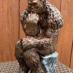Bigfoot Thinker Statue
