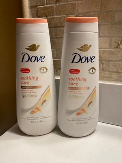 Dove body wash.