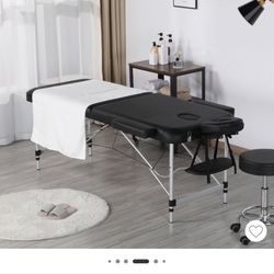 Yaheetech Portable Aluminum Massage Table