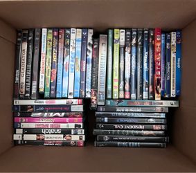 HUGE lot of 72 DVDs in their case