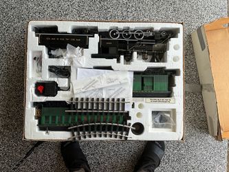 Large scale train set for Christmas tree