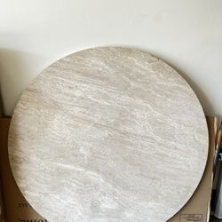 Authentic marble Circle table Top