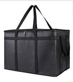 Food Delivery Bag, XXXL Delivery Bag for Hot or Cold Food. Large Capacity Reusable Bag