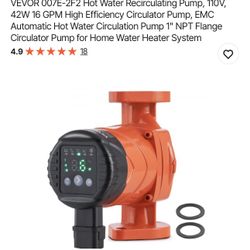Hot Water Recirculating Pump