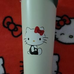 Starbucks Hello Kitty Stainless Steel Bottle - Limited Edition