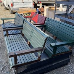 RUSTIC PORCH SWINGS 48” $280 And Up