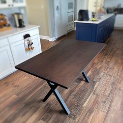 Amisco Alex Kitchen Dining Table(table Only) Brand New Solid Wood Top