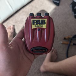 FAB distortion pedal