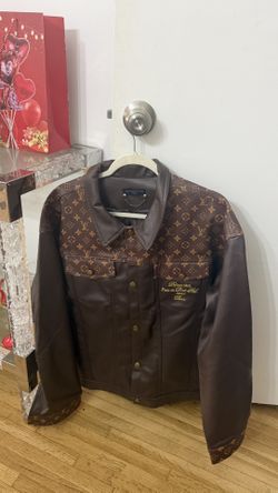Louis Vuitton Embellished Leather Jacket