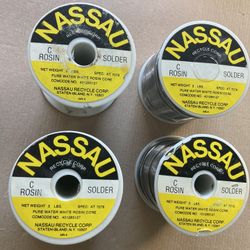 Nassau Rosin Core Solder