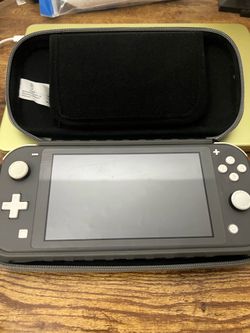 Nintendo Switch Lite Gray with Metroid Dread
