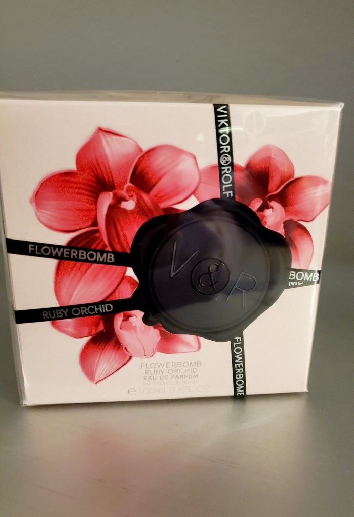VIKTOR ROLF FLOWERBOMB RUBY ORCHID EAU DE PARFUM 3.4OZ/100ML,  NEW SEALED BOX