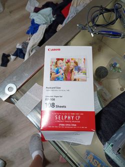 Canon RP-108 Color Ink and Paper Set
