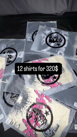 Hell star shirts all sizes 12 shirts for 230$