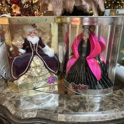 Barbie  Holiday Dolls !