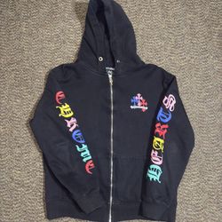 Black Multicolor Chrome Hearts Jacket