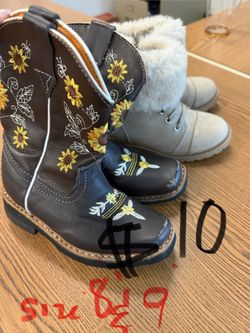 Girl Boots Size 8 Size 9