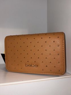 bebe NWT Camel Studded Crossbody