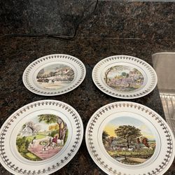 Roy Thomas Four Seasons Plates