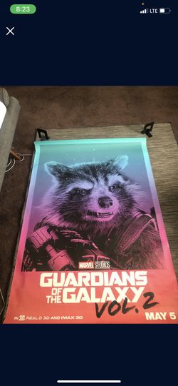 Gaurdians Of The Galaxy Poster
