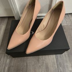 Pink Coach Shoes W/ Studs $60 Size 9