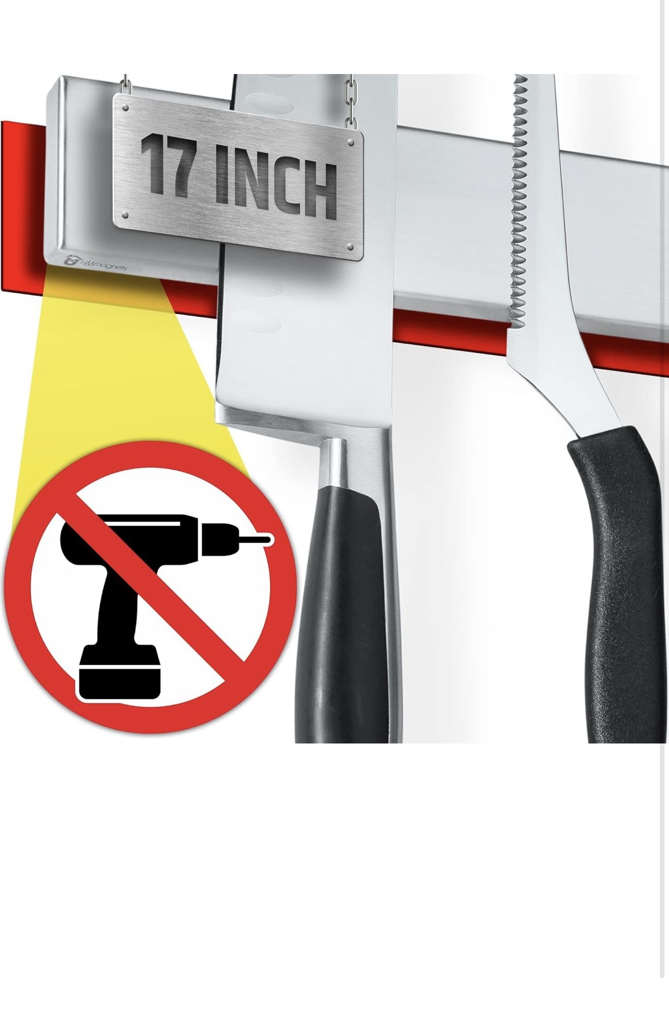 Magnetic Knife Holder for Wall