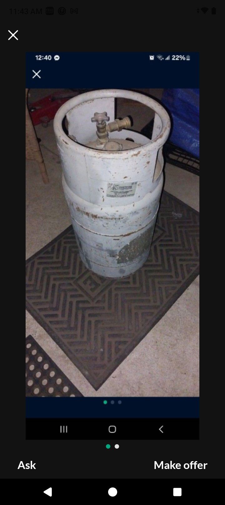 Propane Tank For Forklift
