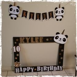 Pandicorn Birthday Party Decorations