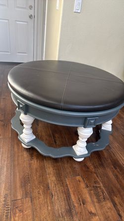 Oval Ottoman table
