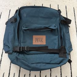 {MOUNTAIN PEAK} Emerald Green Backpack