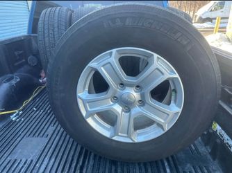 (5) BRAND NEW JEEP 17” RIMS