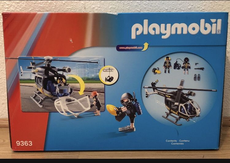 Playmobil City Action Tactical Unit Helicopter