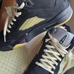 AIR JORDAN 5 RETRO  size:8 100% ORIGINAL 