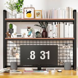 Desktop Bookshelf for Computer Desk- like new
