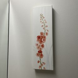 Peach Blossom Canvas Art 