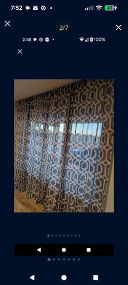 Sheer Curtain Panels - 96" each
