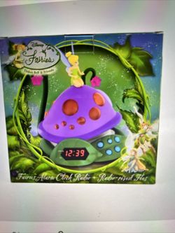 Disney’s Tinker Bell fairies collection clock radio