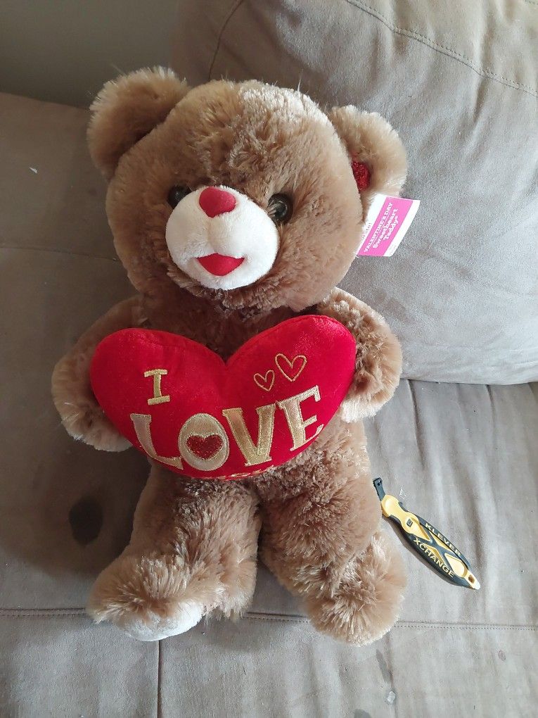 1 Love You Teddy Bear 