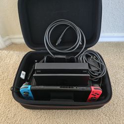 Nintendo Switch With Travel Case