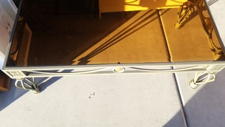 Glass Coffee Table & End Table