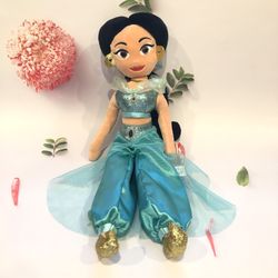 Ty Princess Jasmine Sparkle Plush For Girls Birthday Or Christmas Present
