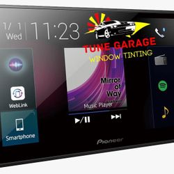Pioneer  DMH-Z5350BT In-Dash Double-DIN Multimedia AV Receiver with 6.8" Touchscreen Display, Apple CarPlay, Android Auto, WebLink, Built-in B
