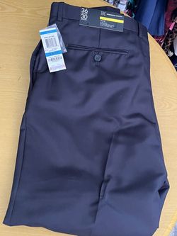 Brand New INC Dress Slacks 36x30 Slim Fit Straight Leg Charcoal Gray