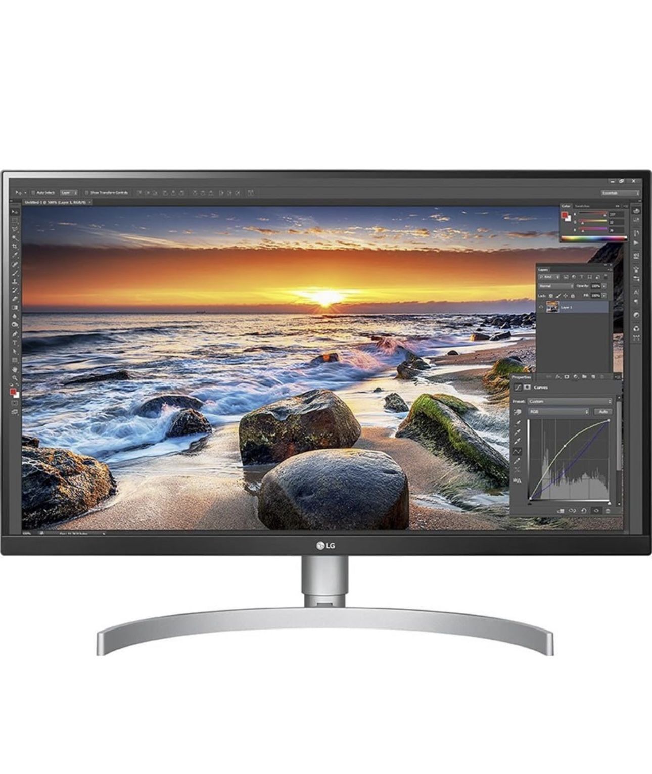 LG 27UK850-W 27” 4K UHD IPS Monitor w/ USB-C Connectivity