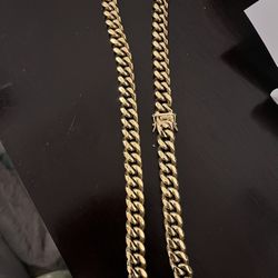 Cuban link necklace (14mm)