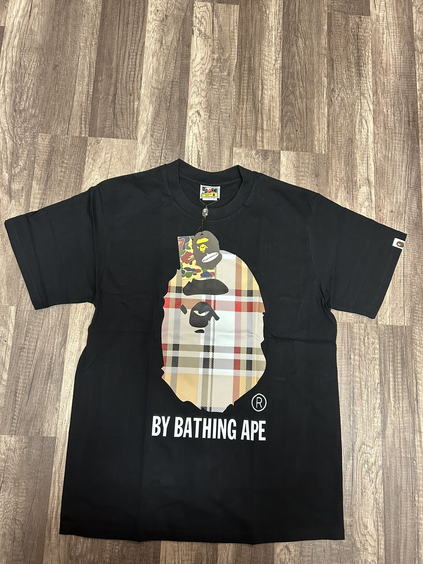 Bape Check By Bathing Ape T-shirt Medium 