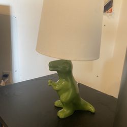 Green Dinosaur Lamp